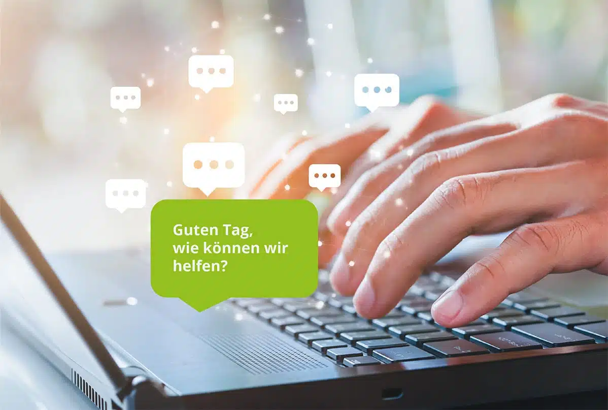 Website Begrüßung